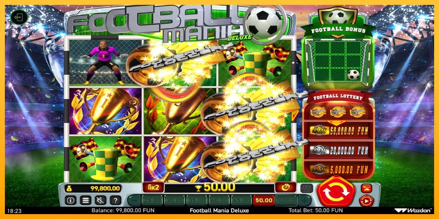 Football Mania Deluxe игрална машина за пари, снимка 3