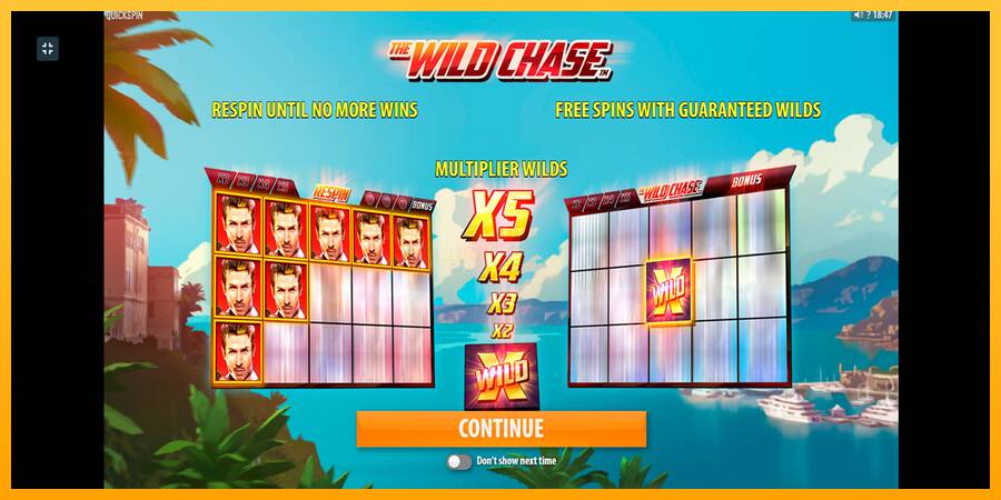 The Wild Chase игрална машина за пари, снимка 1