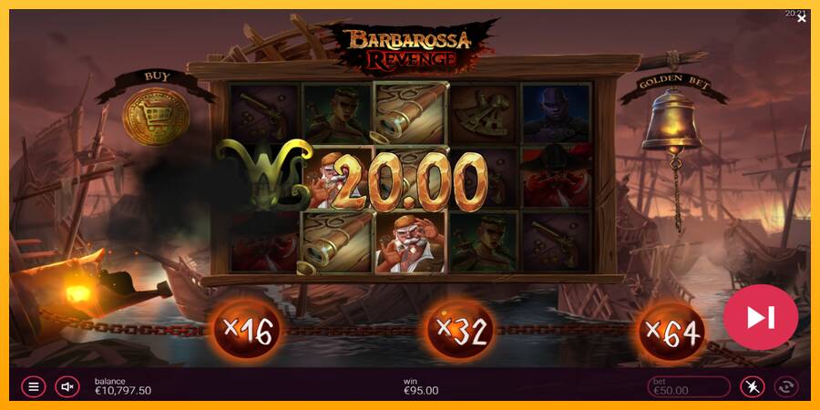 Barbarossa Revenge игрална машина за пари, снимка 4