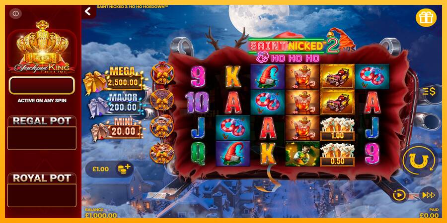 Saint Nicked 2 игрална машина за пари, снимка 1