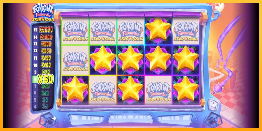 Fondant Favourites Star Trail игрална машина за пари, снимка 4