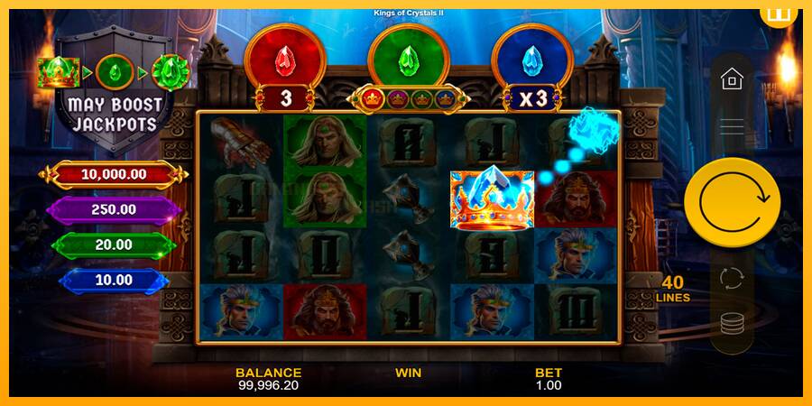 Kings of Crystals II Power Combo игрална машина за пари, снимка 3