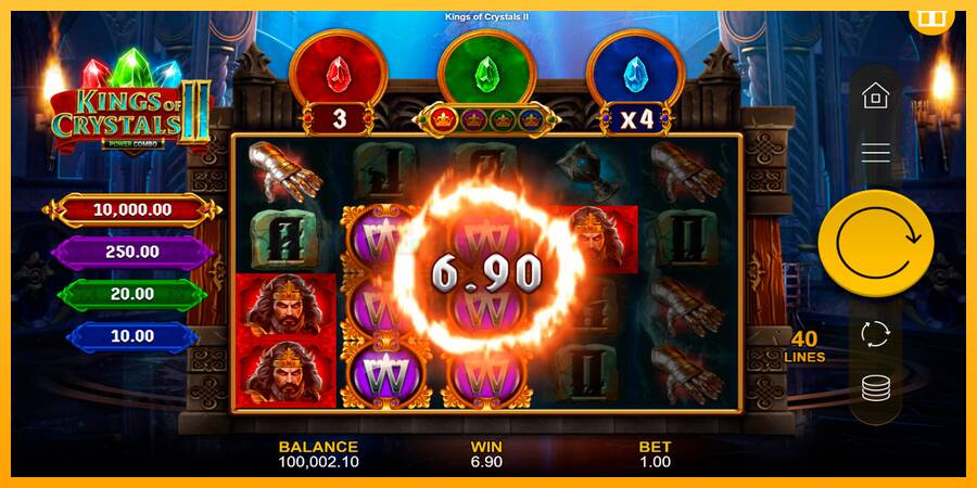 Kings of Crystals II Power Combo игрална машина за пари, снимка 4