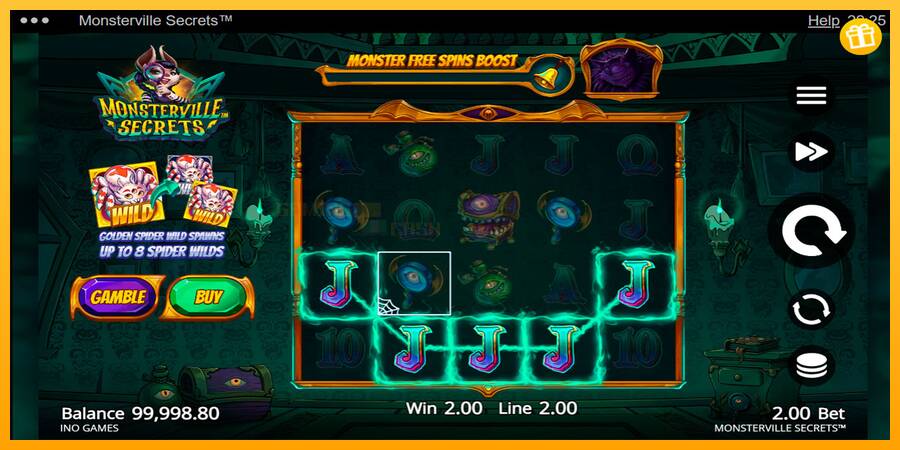 Monsterville Secrets игрална машина за пари, снимка 3