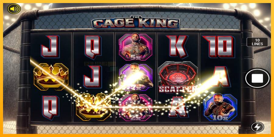 The Cage King игрална машина за пари, снимка 2