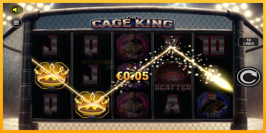 The Cage King игрална машина за пари, снимка 3