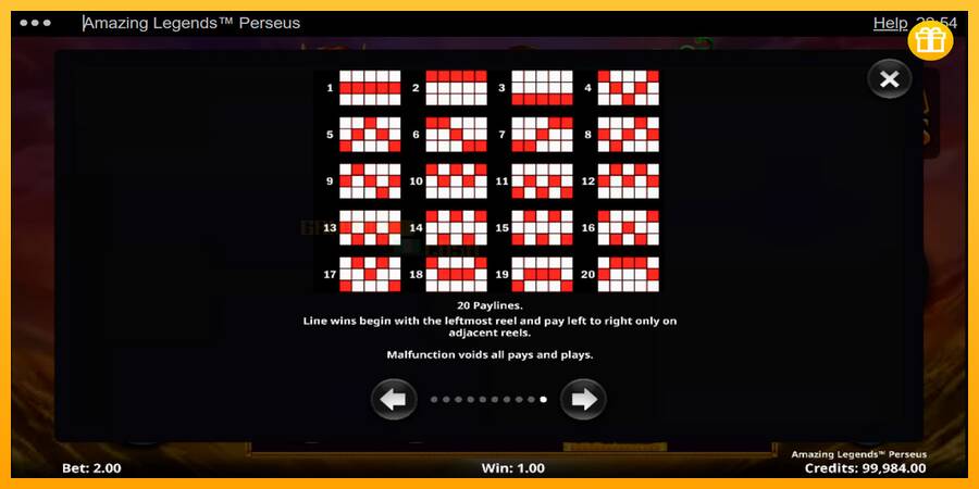 Amazing Legends Perseus игрална машина за пари, снимка 7