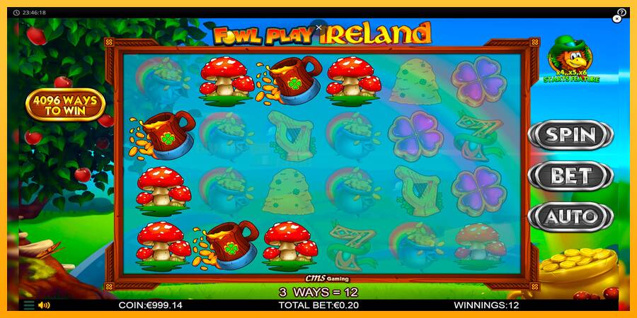 Fowl Play Ireland игрална машина за пари, снимка 4