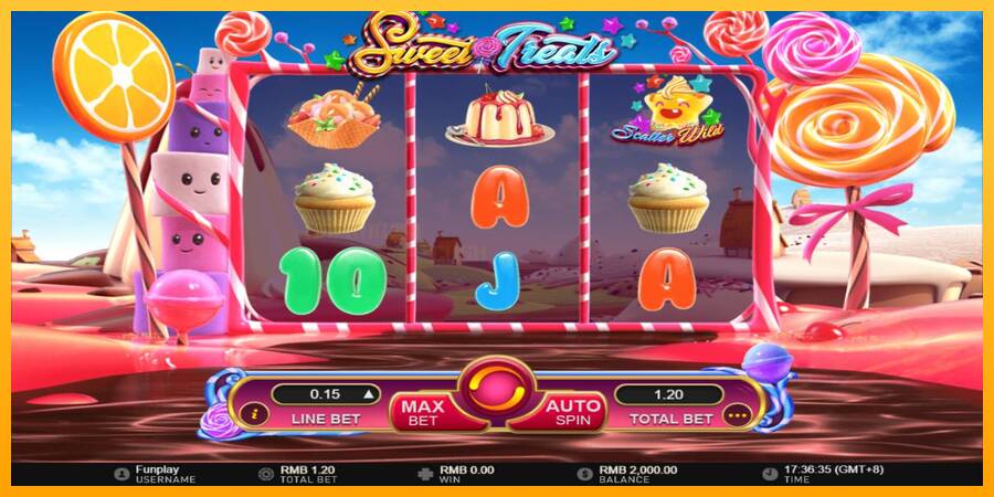 Sweet Treats игрална машина за пари, снимка 2