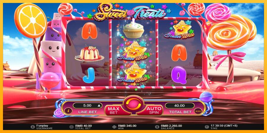 Sweet Treats игрална машина за пари, снимка 4