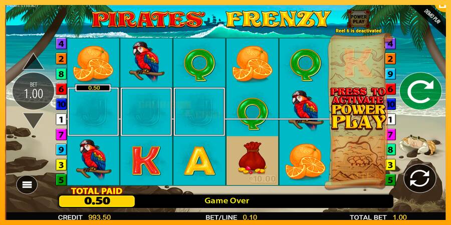 Pirates Frenzy игрална машина за пари, снимка 2