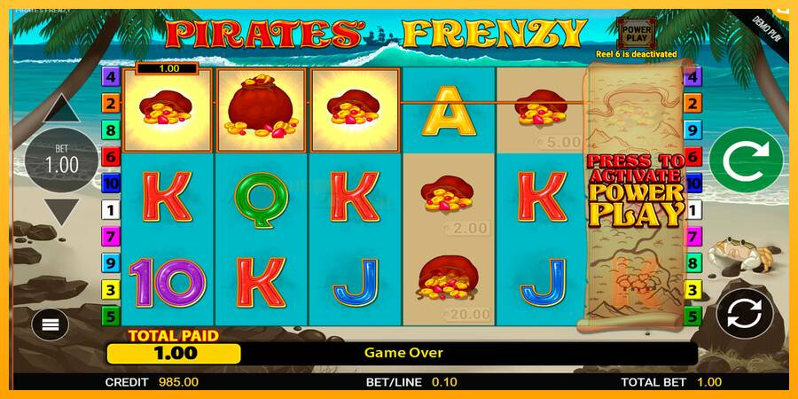 Pirates Frenzy игрална машина за пари, снимка 4