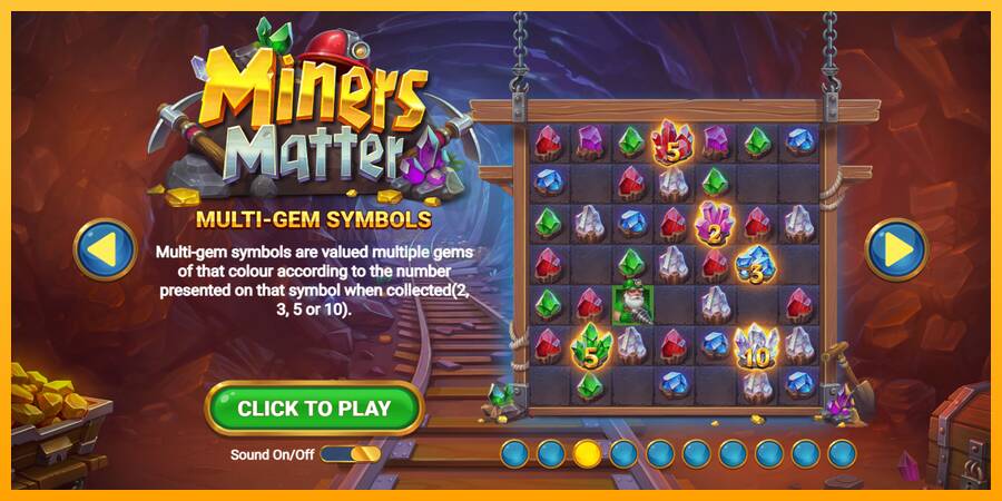 Miners Matter игрална машина за пари, снимка 1