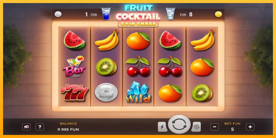 Fruit Cocktail Coin Chase игрална машина за пари, снимка 1