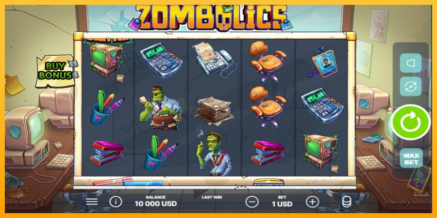 Zombolics игрална машина за пари, снимка 1