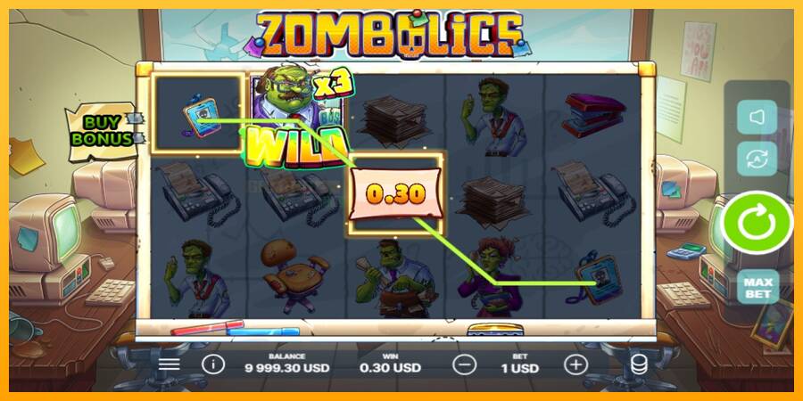 Zombolics игрална машина за пари, снимка 3