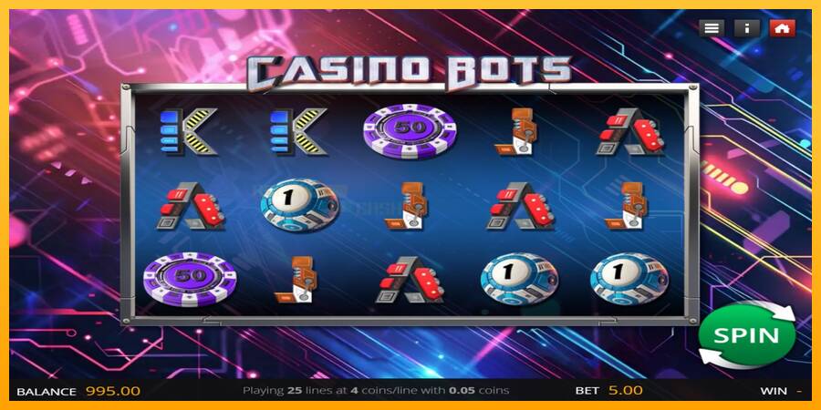 Casino Bots игрална машина за пари, снимка 1