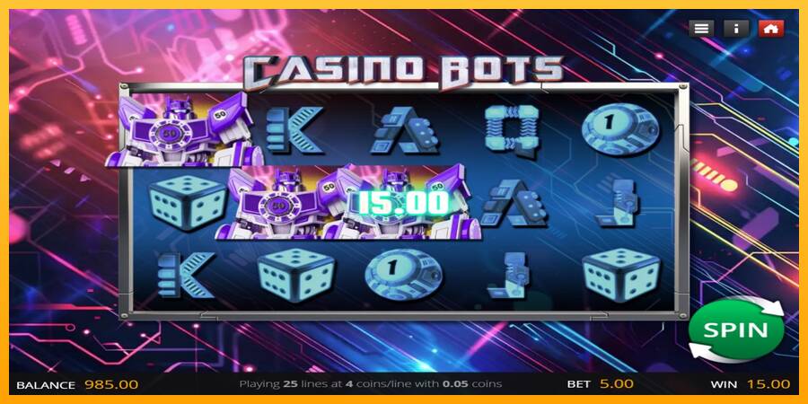 Casino Bots игрална машина за пари, снимка 2