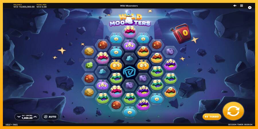 Wild Moonsters игрална машина за пари, снимка 2