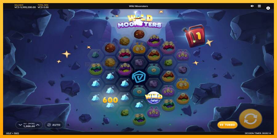 Wild Moonsters игрална машина за пари, снимка 3