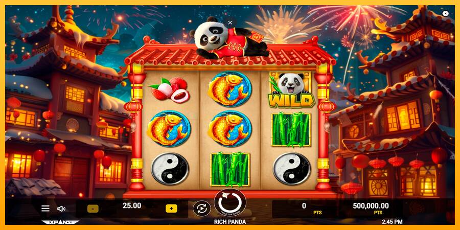 Rich Panda игрална машина за пари, снимка 1