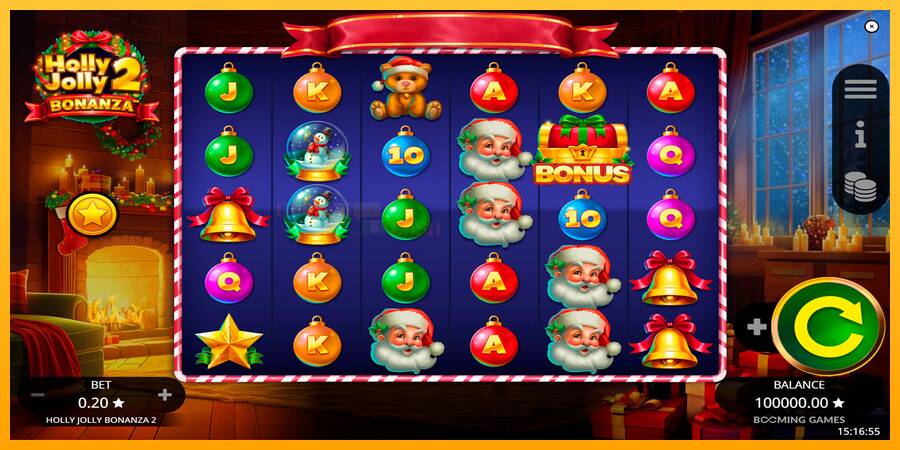 Holly Jolly Bonanza 2 игрална машина за пари, снимка 1