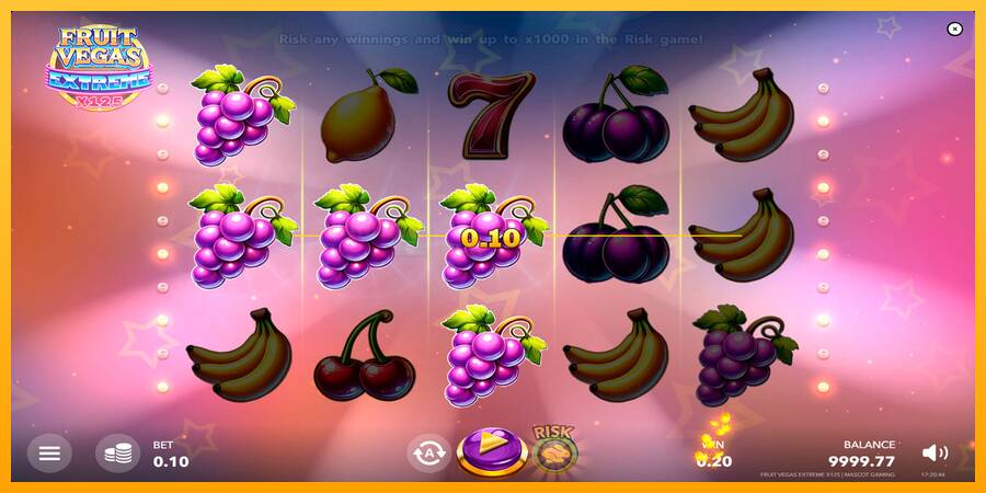 Fruit Vegas Extreme x125 игрална машина за пари, снимка 3