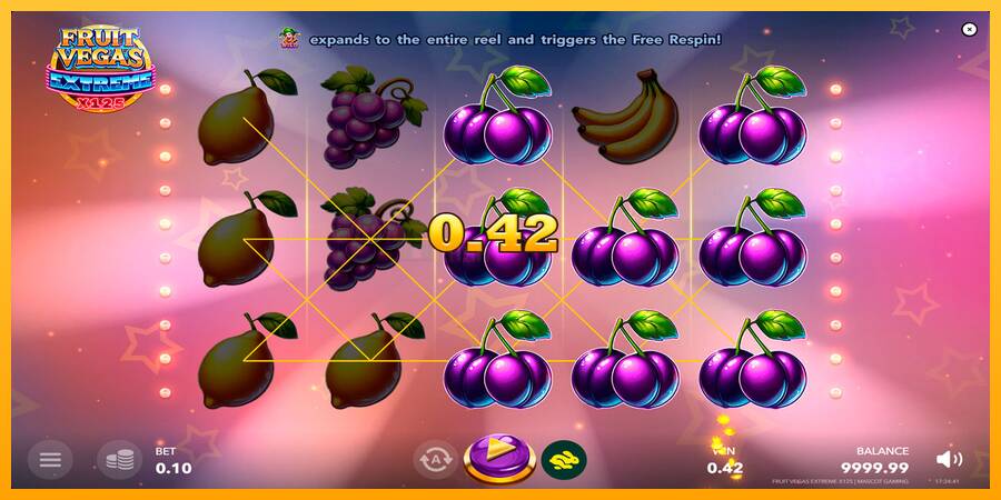 Fruit Vegas Extreme x125 игрална машина за пари, снимка 4