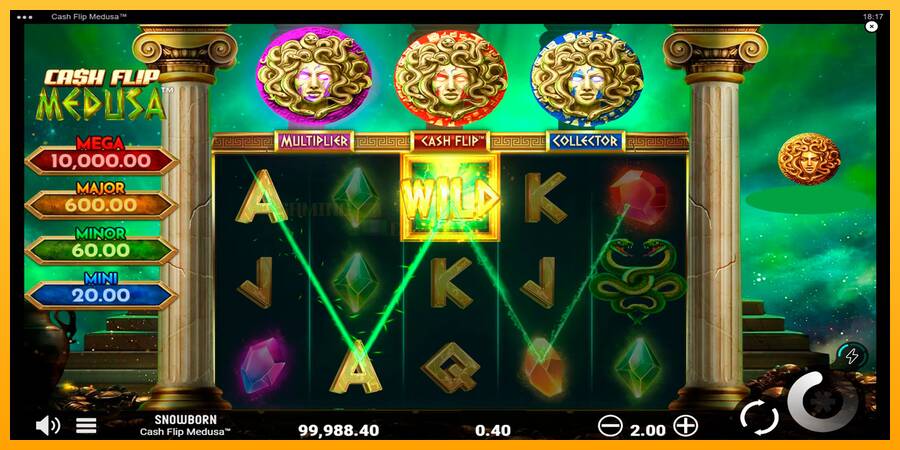 Cash Flip Medusa игрална машина за пари, снимка 2