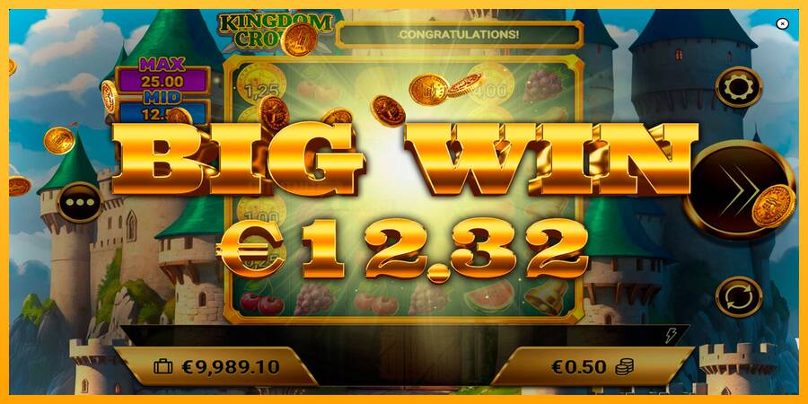 Kingdom Crown игрална машина за пари, снимка 5