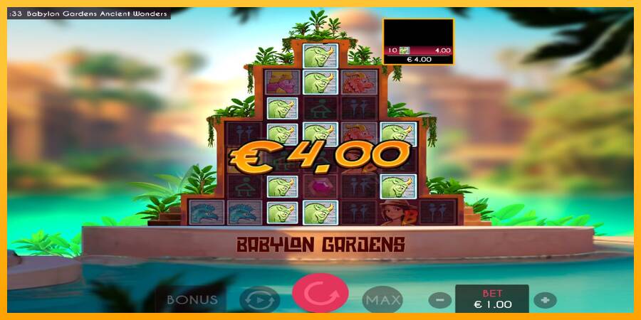 Babylon Gardens Ancient Wonders игрална машина за пари, снимка 2