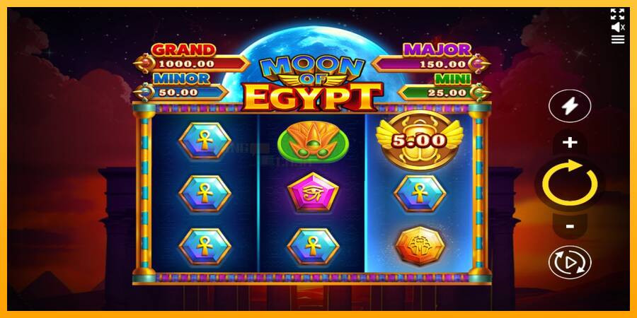 Moon of Egypt игрална машина за пари, снимка 3