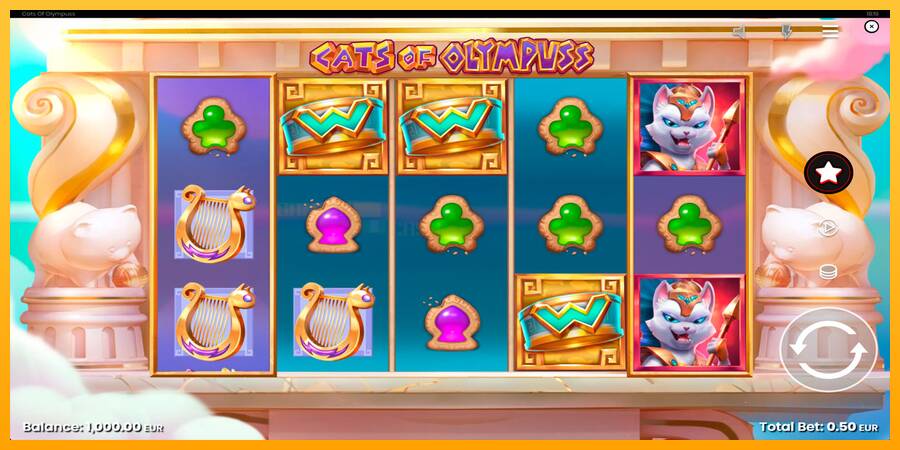 Cats of Olympuss игрална машина за пари, снимка 1