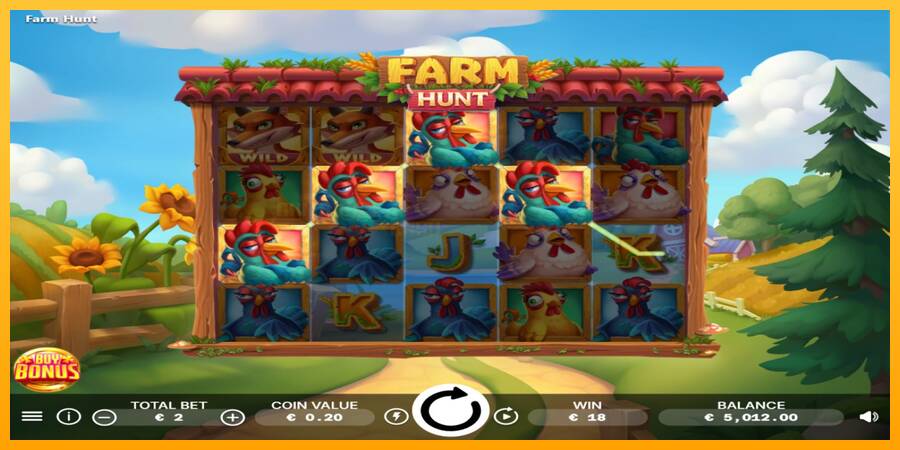 Farm Hunt игрална машина за пари, снимка 3