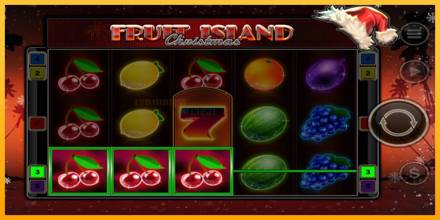 Fruit Island Christmas игрална машина за пари, снимка 2