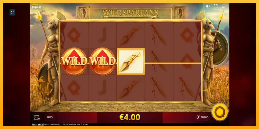 Wild Spartans игрална машина за пари, снимка 5