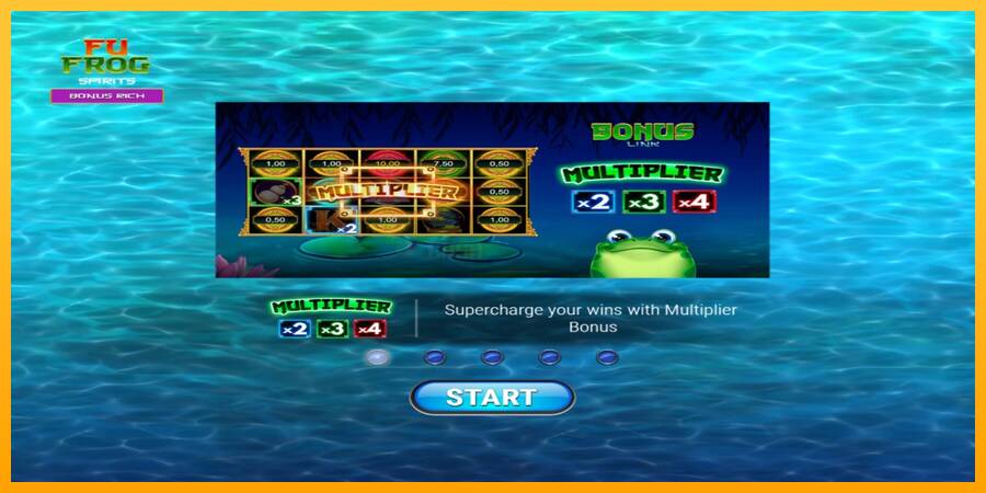 Fu Frog Spirits игрална машина за пари, снимка 1