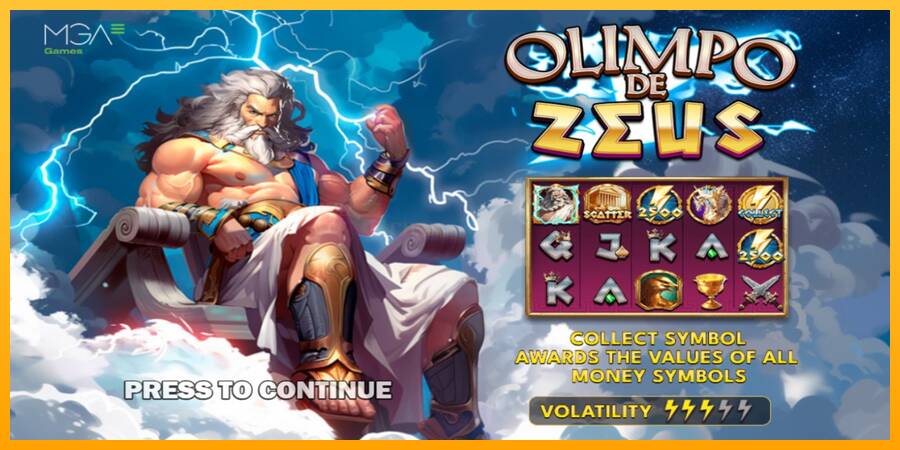 Olimpo de Zeus игрална машина за пари, снимка 1