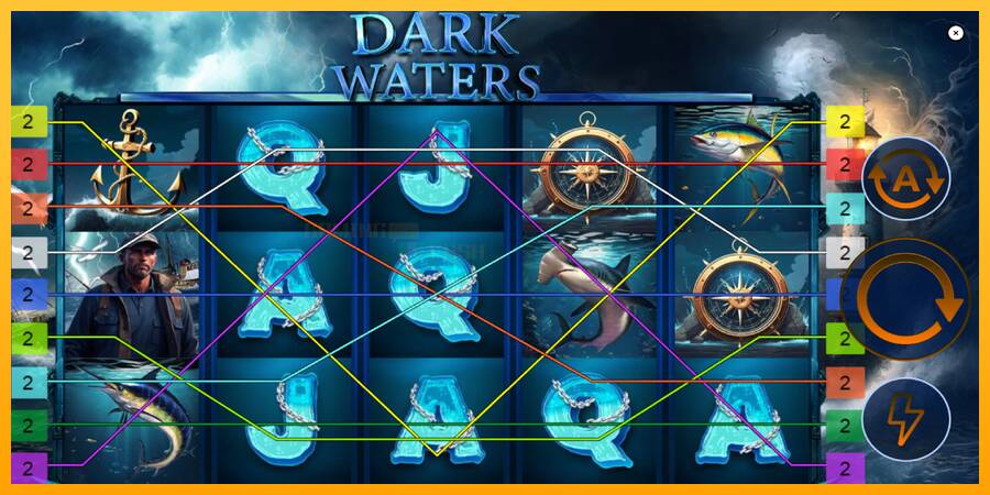 Dark Waters игрална машина за пари, снимка 1