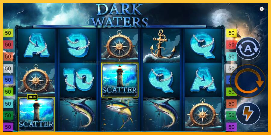 Dark Waters игрална машина за пари, снимка 2