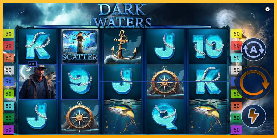 Dark Waters игрална машина за пари, снимка 4