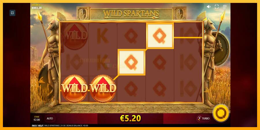 Wild Spartans игрална машина за пари, снимка 7