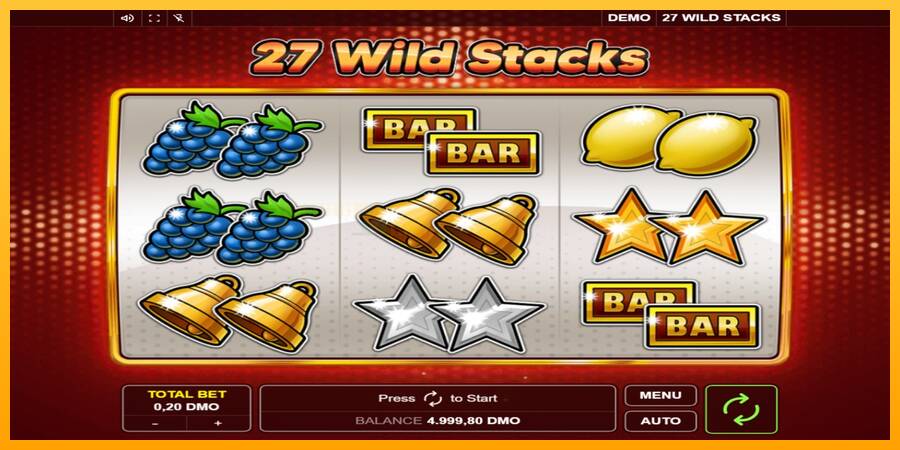 27 Wild Stacks игрална машина за пари, снимка 1