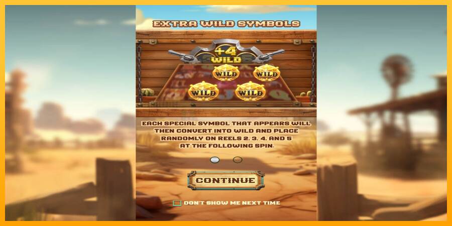 Gold West игрална машина за пари, снимка 1