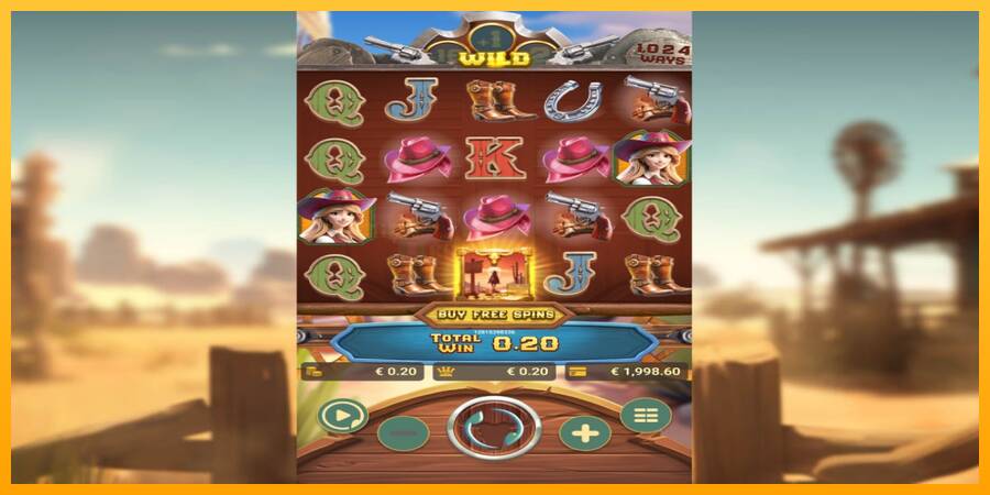 Gold West игрална машина за пари, снимка 3