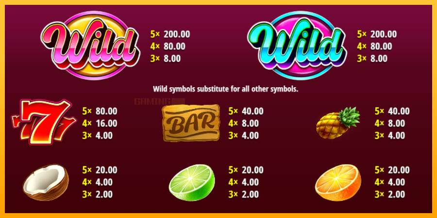 Wild Heat 40 игрална машина за пари, снимка 4