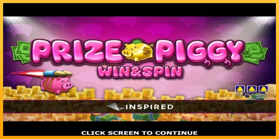 Prize Piggy Win & Spin игрална машина за пари, снимка 1