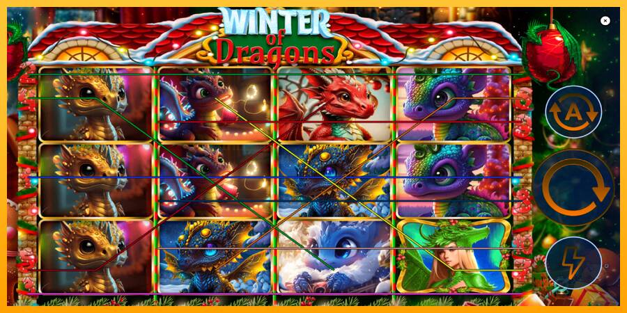 Winter of Dragons игрална машина за пари, снимка 1