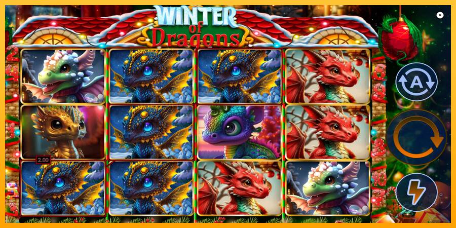 Winter of Dragons игрална машина за пари, снимка 2