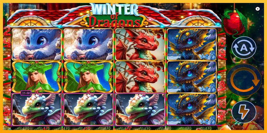 Winter of Dragons игрална машина за пари, снимка 4